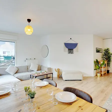 Apartamento Sumptuous 3br-6p With Terrace-near Paris *
